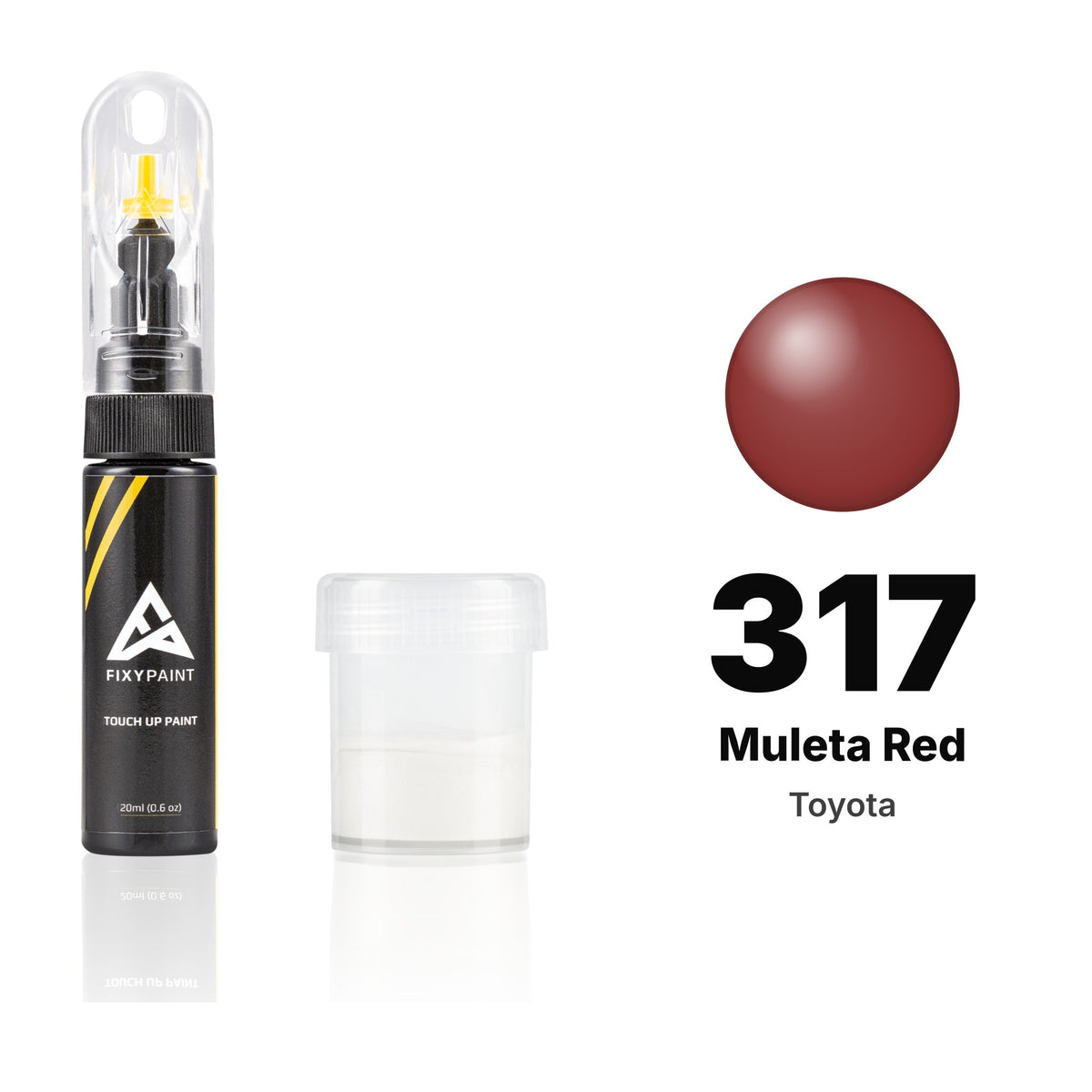 Touch-up paint for Toyota 317 Muleta Red, Standard kit