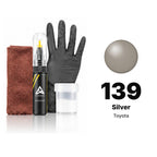 Touch-up paint for Toyota 139 Silver, Complete kit