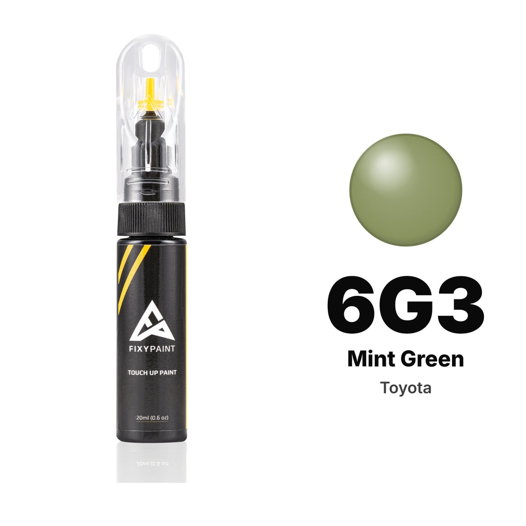Touch-up paint for Toyota 6G3 Mint Green, Basic kit