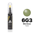 Touch-up paint for Toyota 6G3 Mint Green, Basic kit