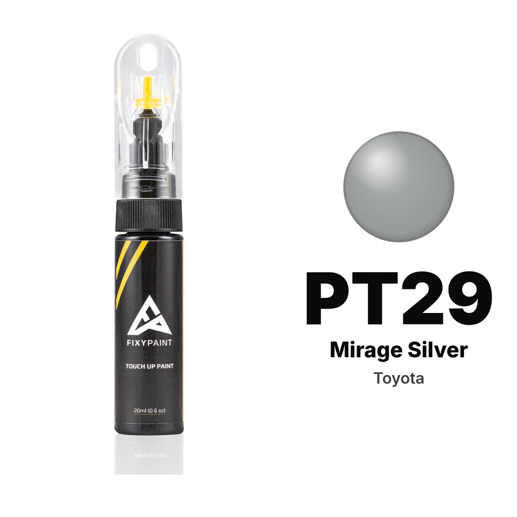 Touch-up paint for Toyota PT29 Mirage Silver, Basic kit