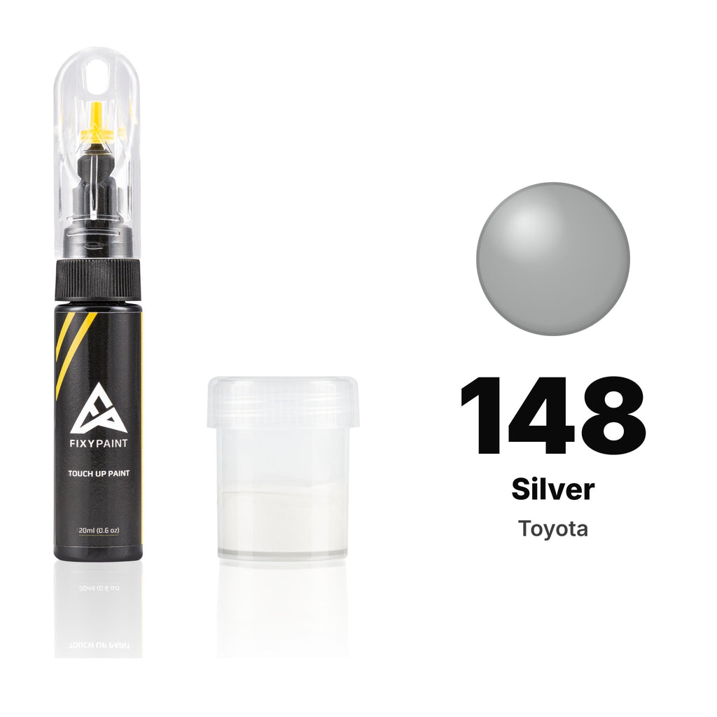 Vernice ritocco per Toyota – 148 Silver (tutti i modelli, 1983–1990), kit Standard
