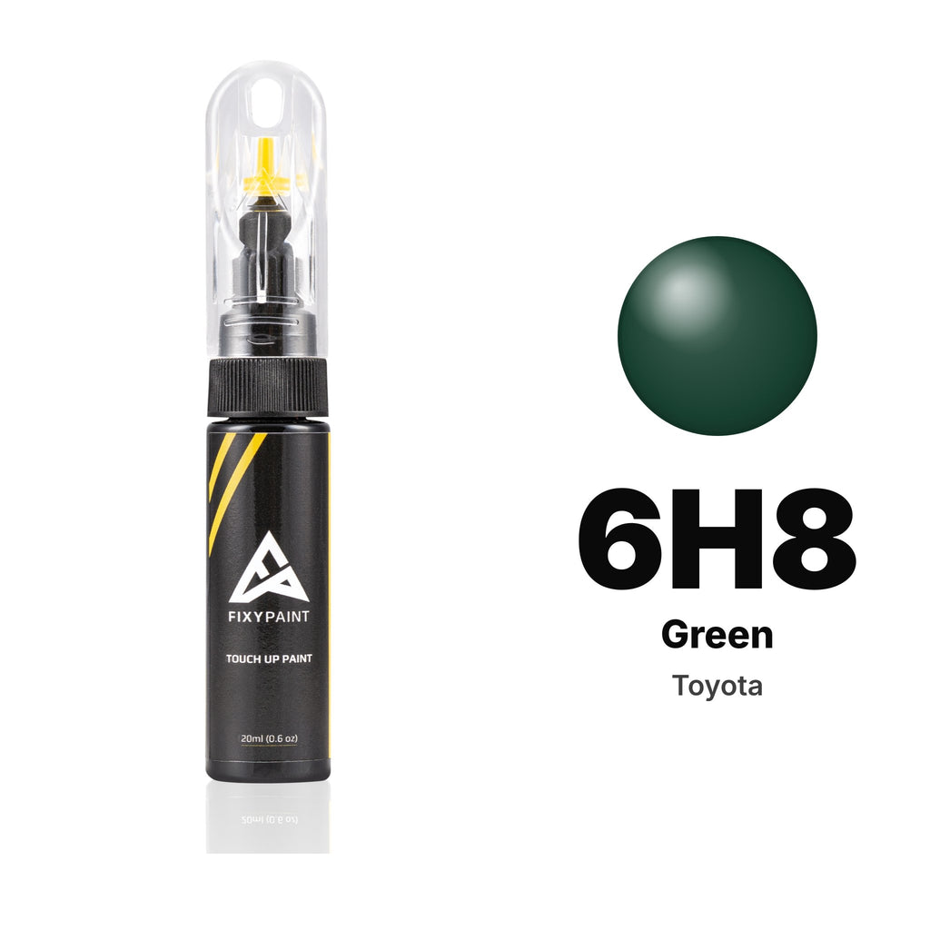Touch-up paint for Toyota 6H8 Green, Basic kit