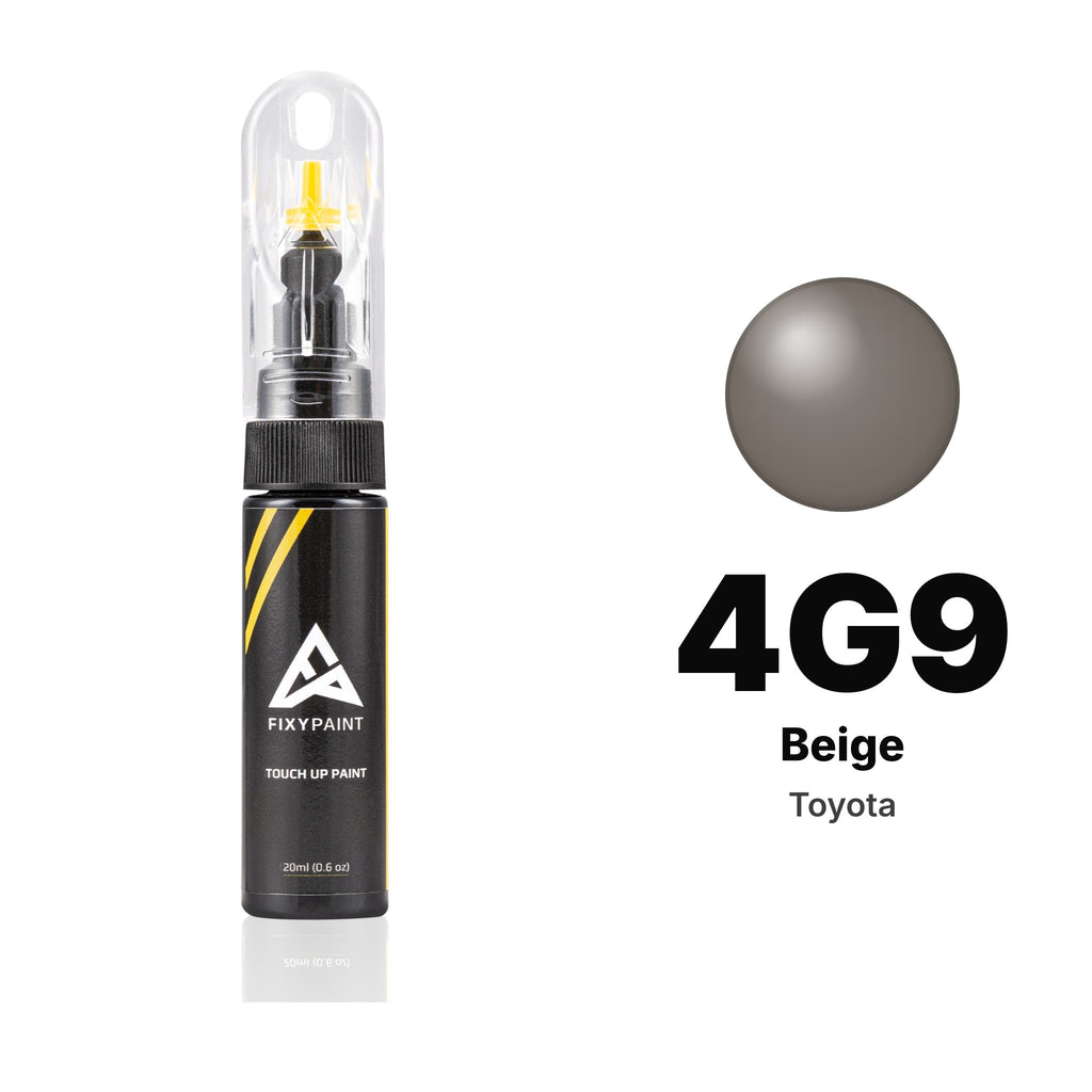 Vernice ritocco per Toyota – 4G9 Beige (tutti i modelli, 1985–1986), kit Base