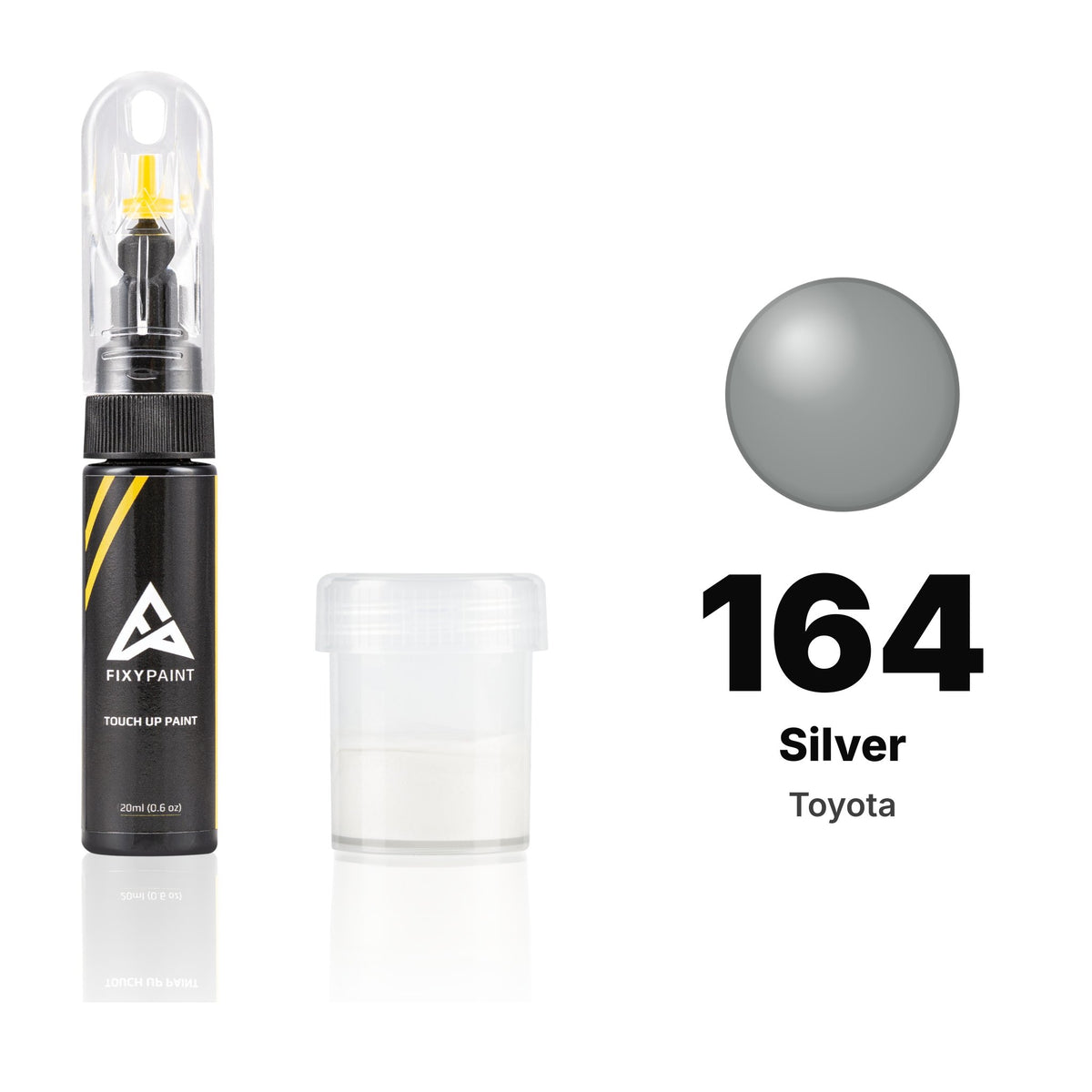 Touch-up paint for Toyota 164 Silver, Standard kit