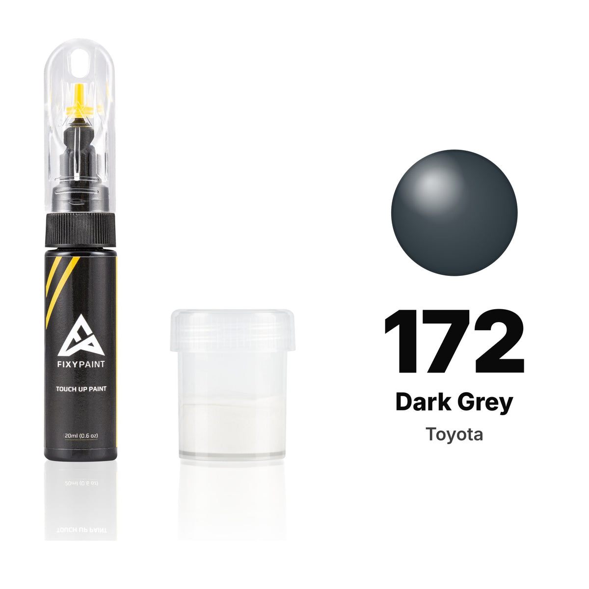 Touch-up paint for Toyota 172 Dark Grey, Standard kit