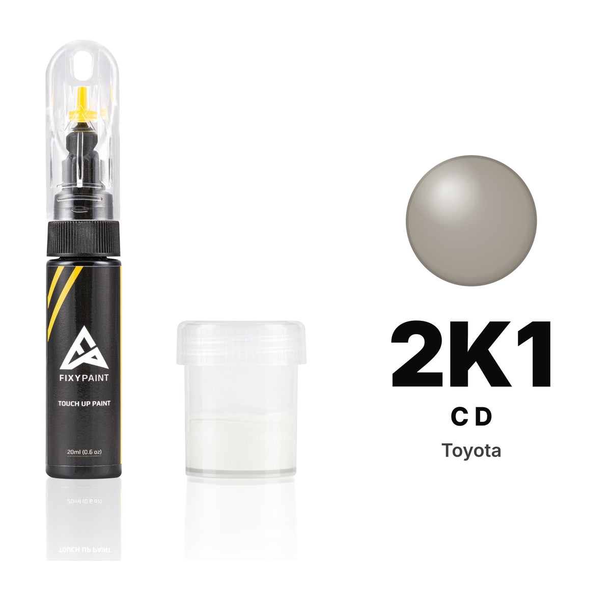 Touch-up paint for Toyota 2K1 C D, Standard kit