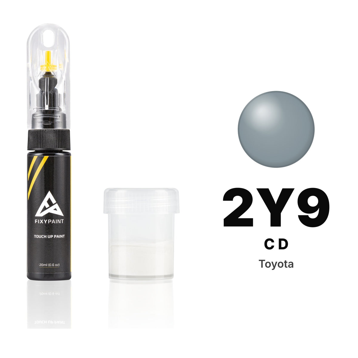 Touch-up paint for Toyota 2Y9 C D, Standard kit