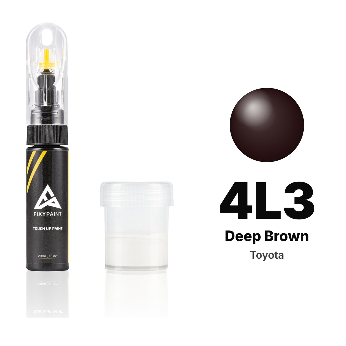 Vernice ritocco per Toyota – 4L3 Deep Brown (tutti i modelli, 1990), kit Standard