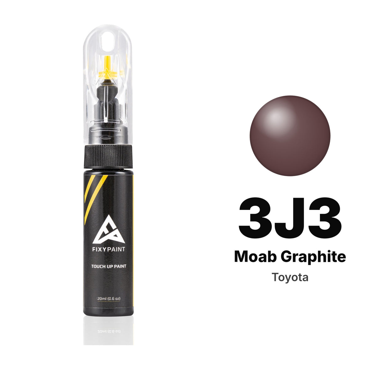 Touch-up paint for Toyota 3J3 Moab Graphite, Basic kit