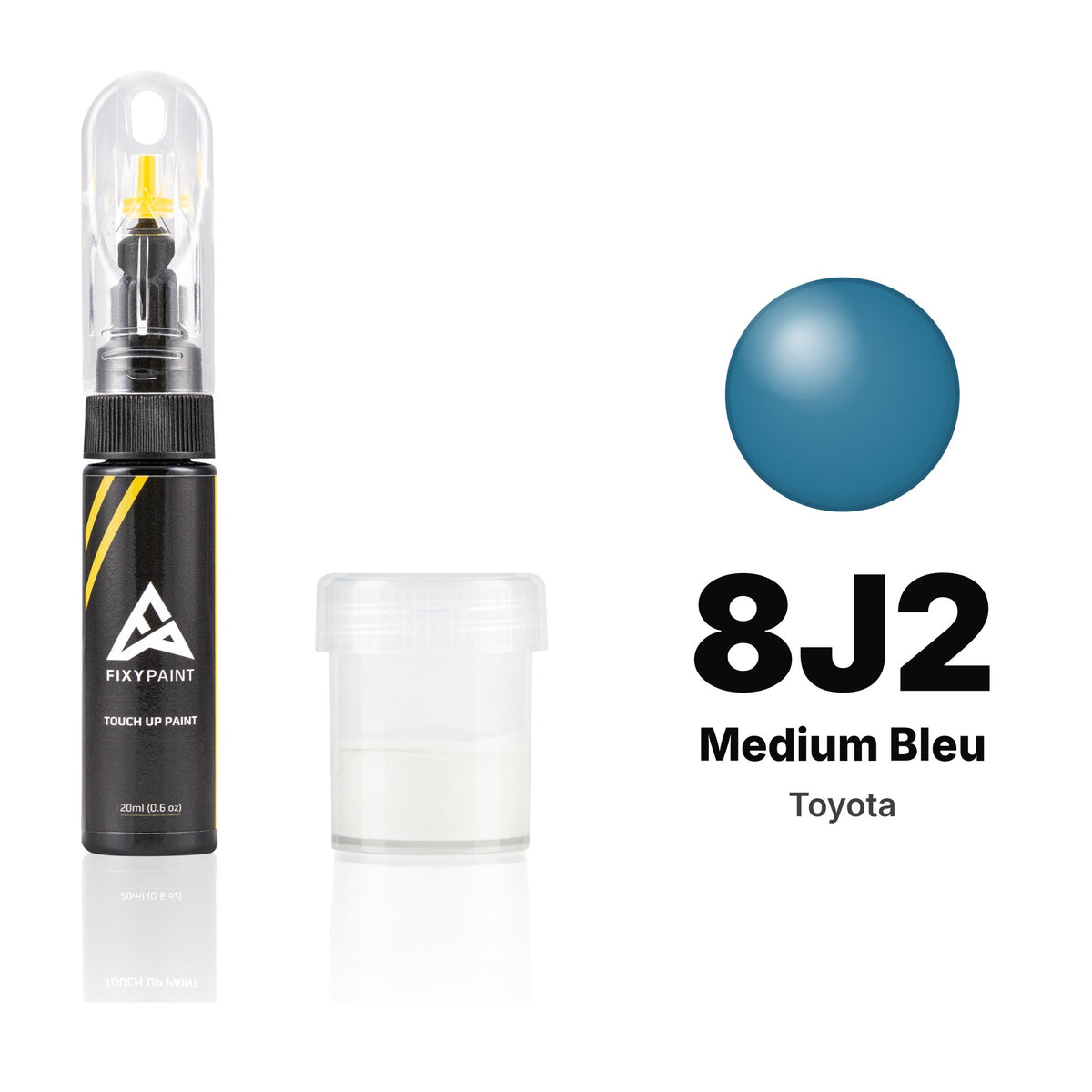 Touch-up paint for Toyota 8J2 Medium Bleu, Standard kit