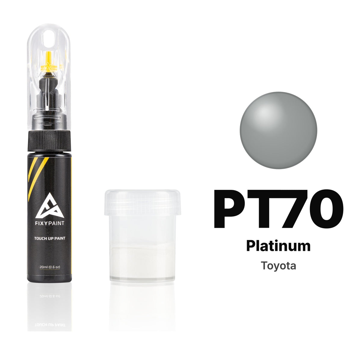 Lackstift für Toyota – PT70 Platinum (alle Modelle, ab 1991), Set Standard