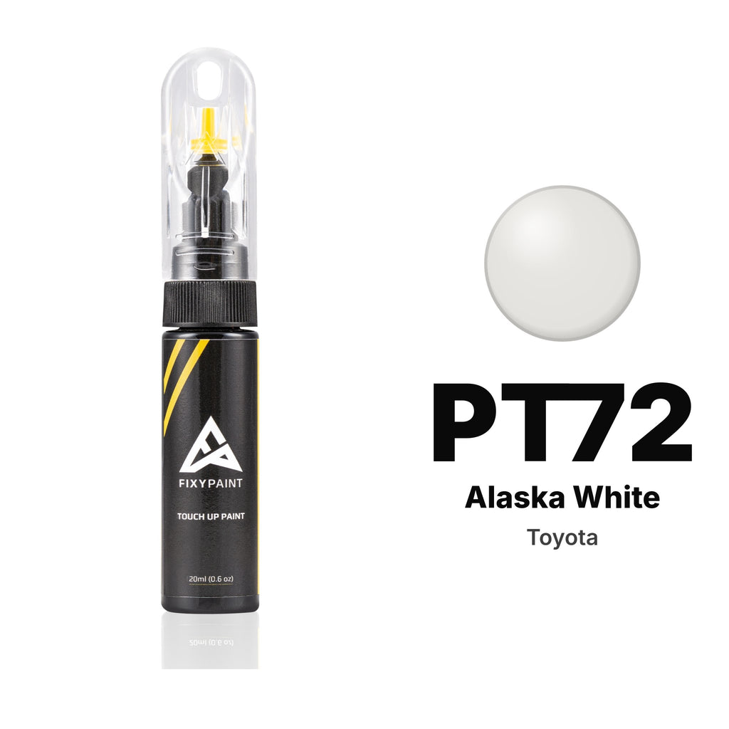 Touch-up paint for Toyota PT72 Alaska White, Basic kit