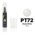 Touch-up paint for Toyota PT72 Alaska White, Standard kit