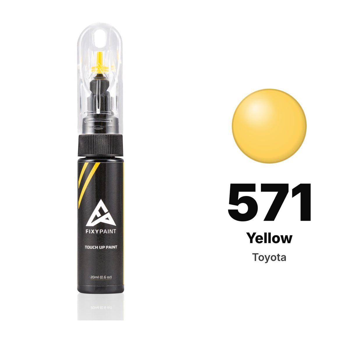 Touch-up paint for Toyota 571 Yellow, Basic kit