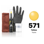 Touch-up paint for Toyota 571 Yellow, Complete kit