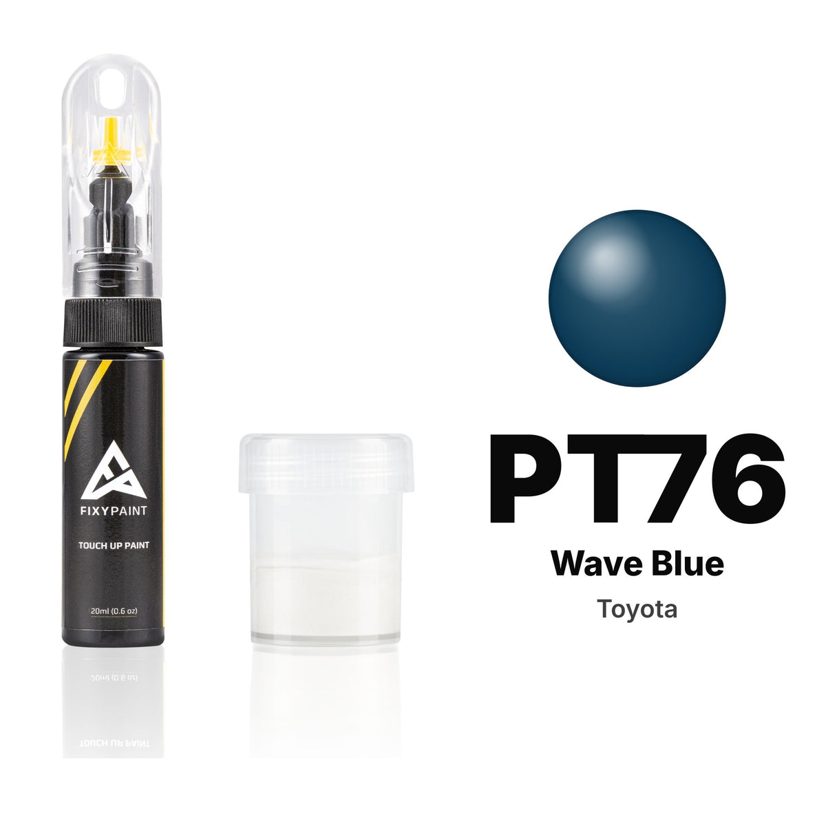 Touch-up paint for Toyota PT76 Wave Blue, Standard kit