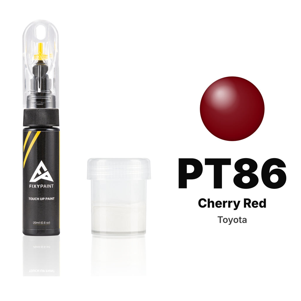 Touch-up paint for Toyota PT86 Cherry Red, Standard kit