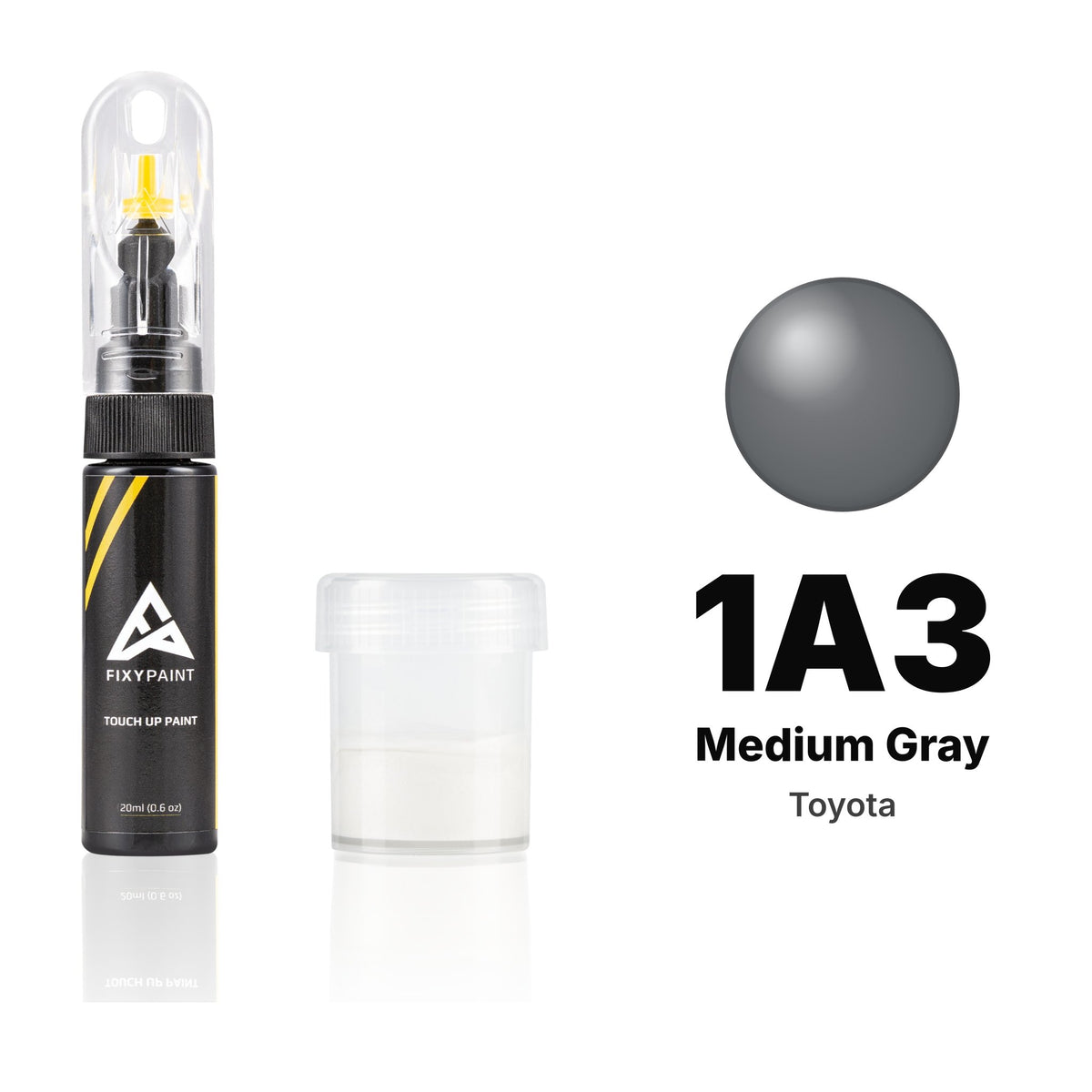 Touch-up paint for Toyota 1A3 Medium Gray, Standard kit