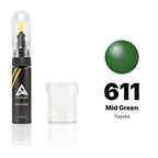 Touch-up paint for Toyota 611 Mid Green, Standard kit