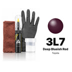 Touch-up paint for Toyota 3L7 Deep Blueish Red, Complete kit