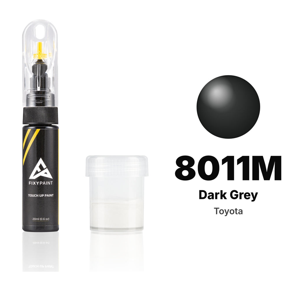 Touch-up paint for Toyota 8011M Dark Grey, Standard kit