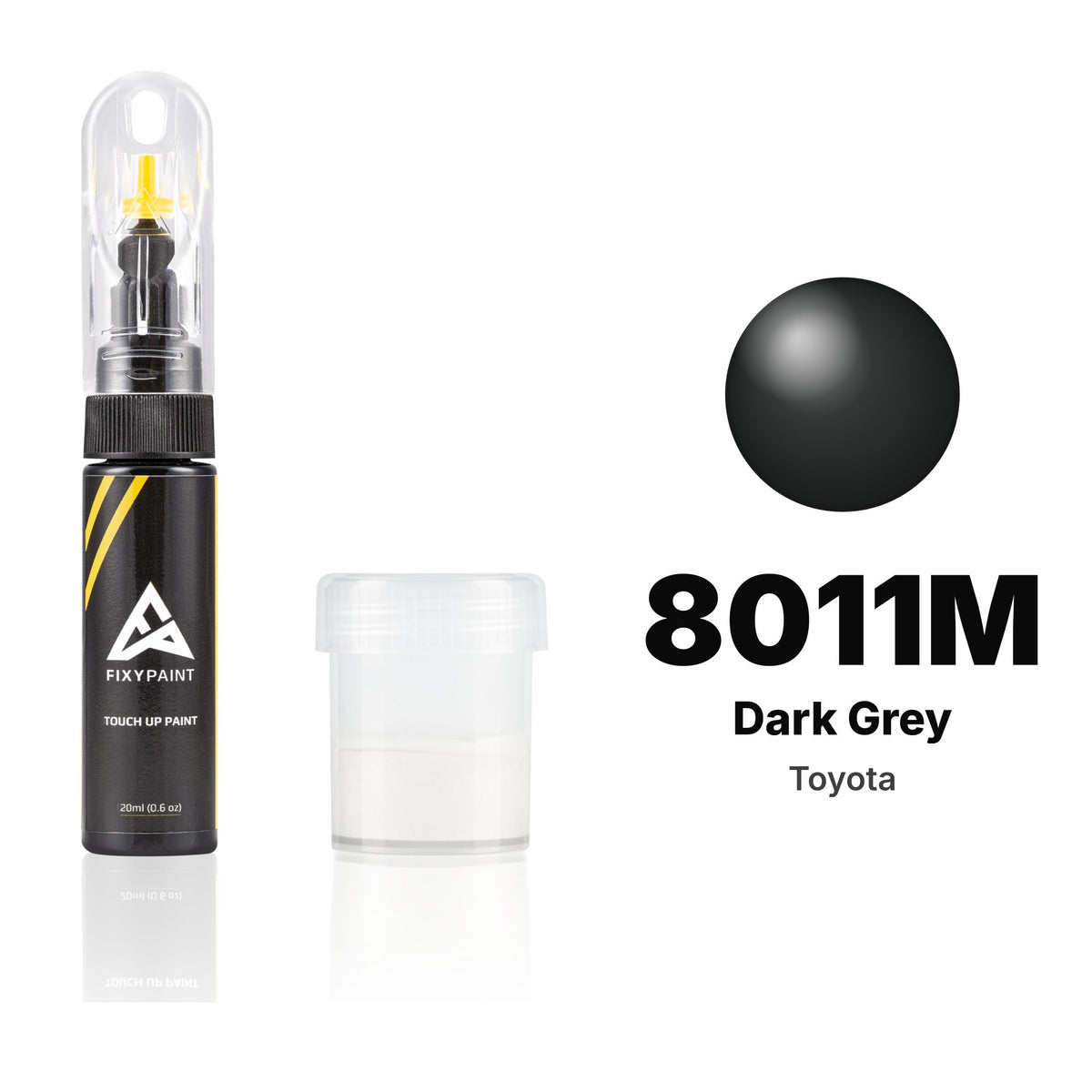 Touch-up paint for Toyota 8011M Dark Grey, Standard kit