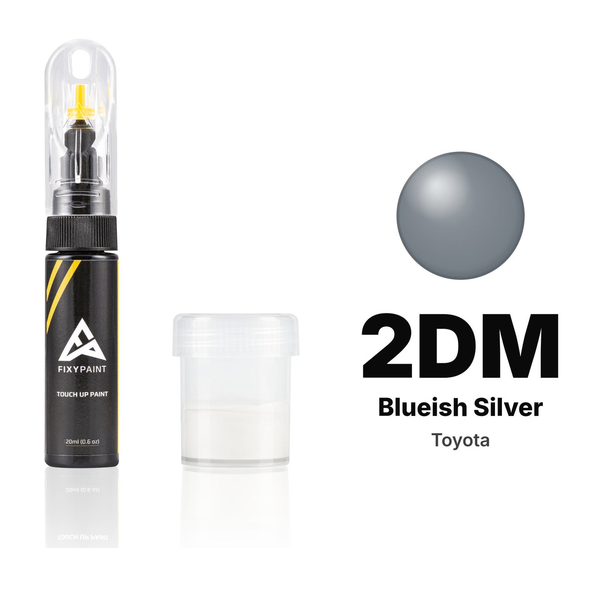 Pintura de retoque para Toyota – 2DM Blueish Silver (todos los modelos, 1997), kit Estándar