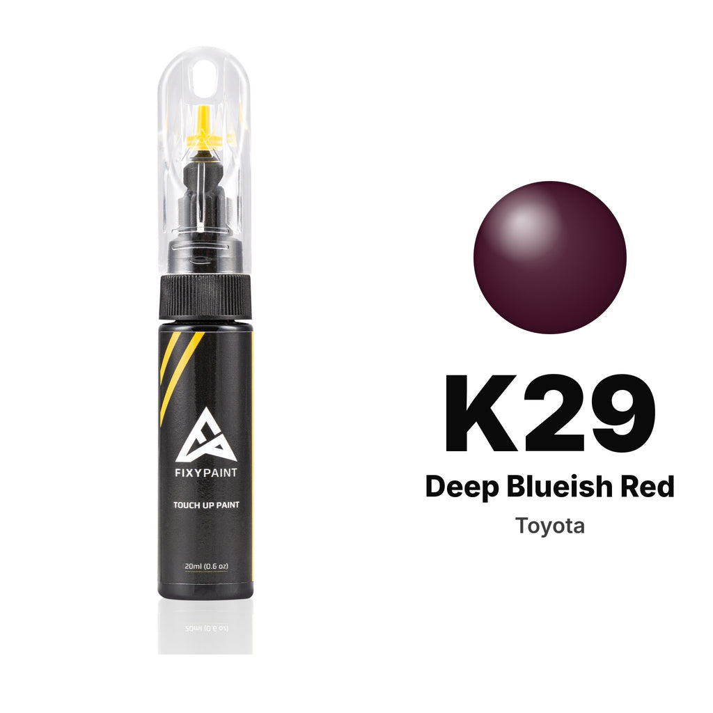Pintura de retoque para Toyota – K29 Deep Blueish Red (todos los modelos, 1997), kit Básico