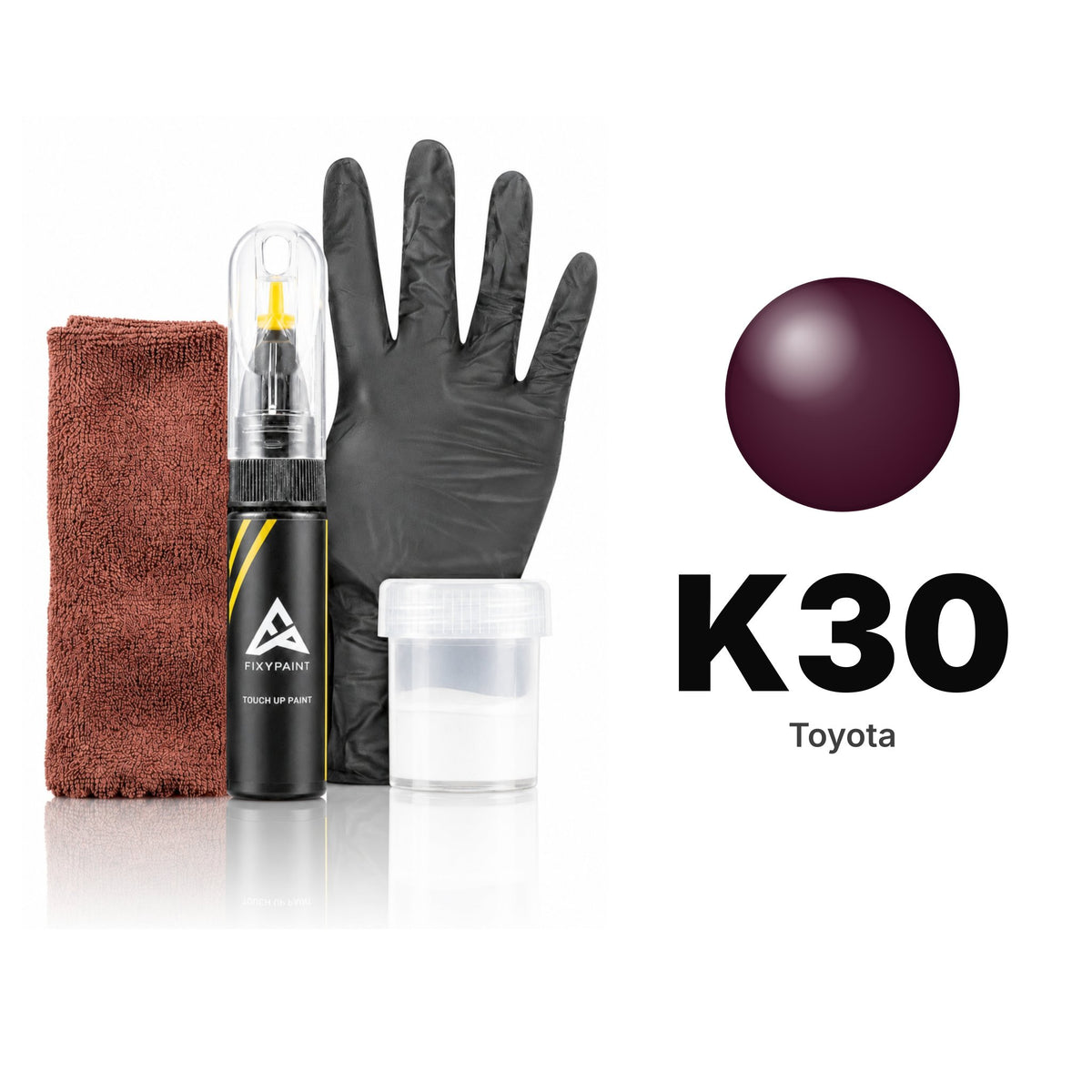 Touch-up paint for Toyota K30, Complete kit