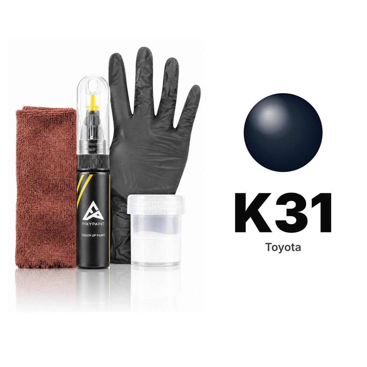 Touch-up paint for Toyota K31, Complete kit