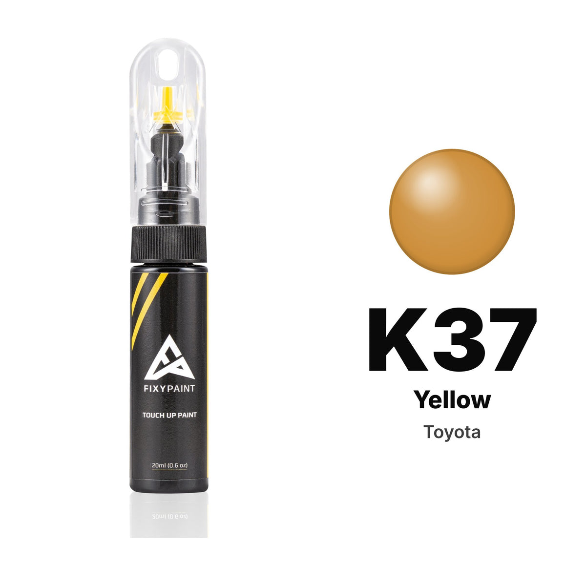 Peinture de retouche pour Toyota – K37 Yellow (tous modèles, 1997), kit Basique