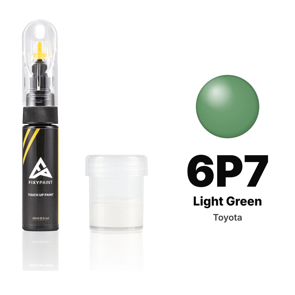 Peinture de retouche pour Toyota – 6P7 Light Green (tous modèles, 1997–2004), kit Standard