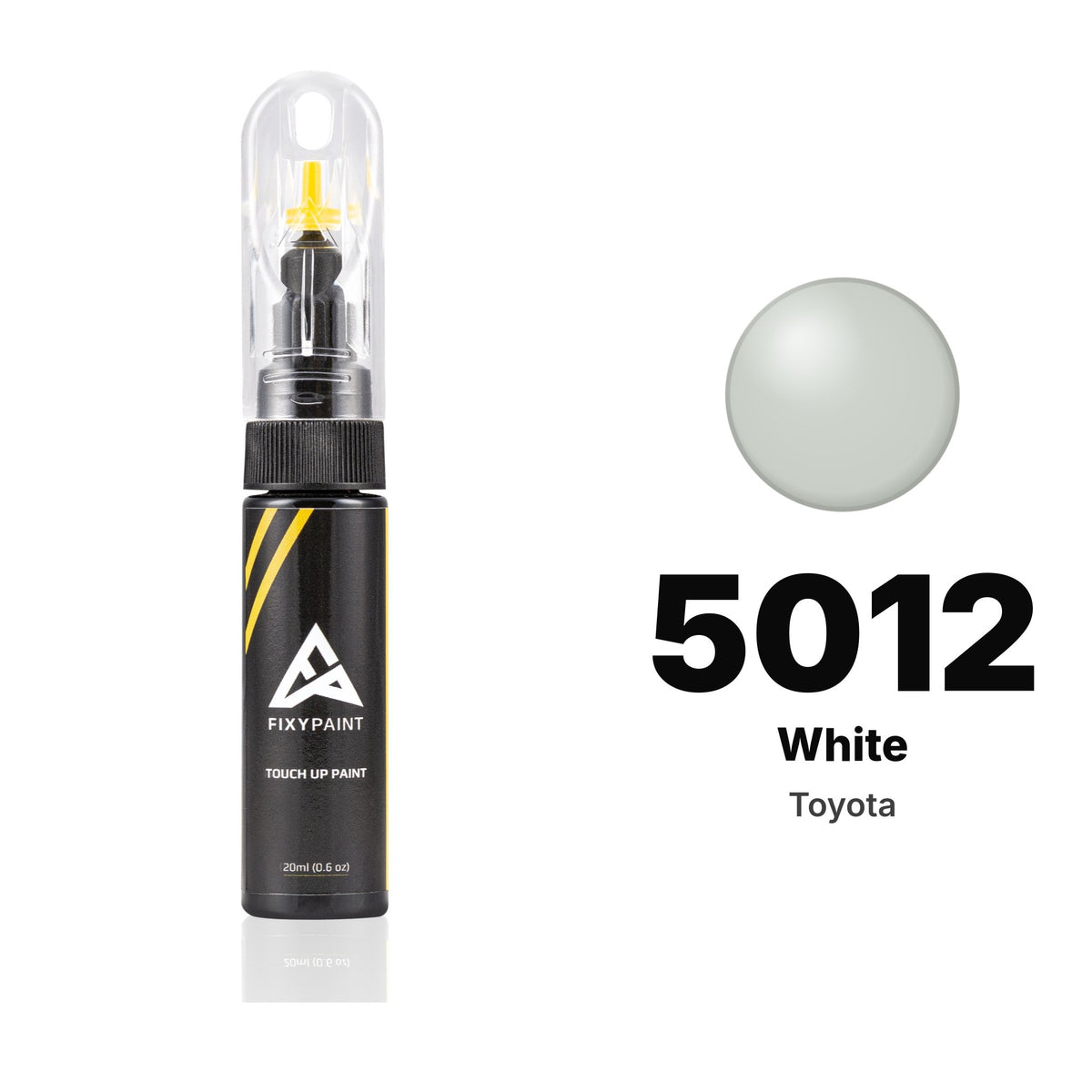 Touch-up paint for Toyota 5012 White, Basic kit