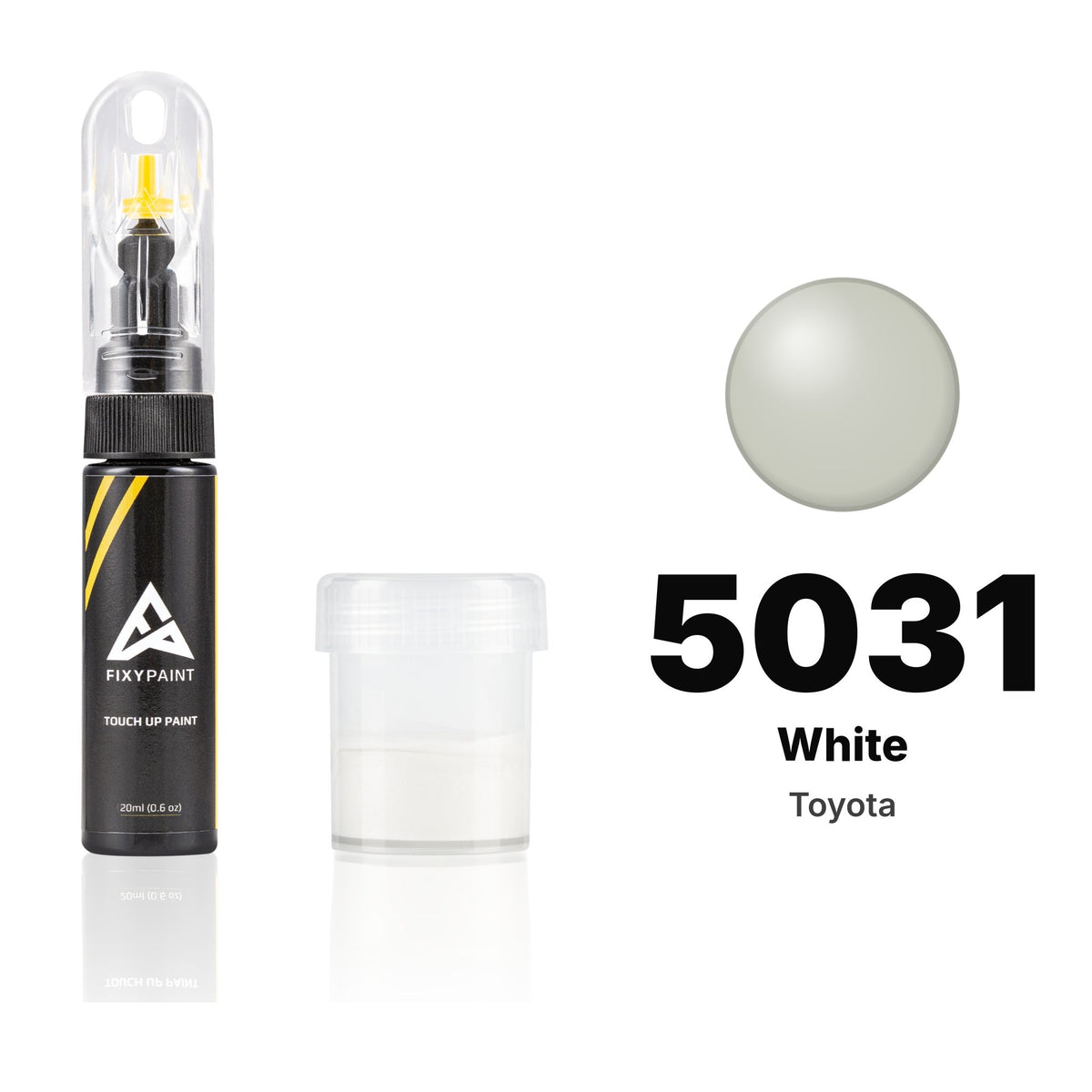 Touch-up paint for Toyota 5031 White, Standard kit