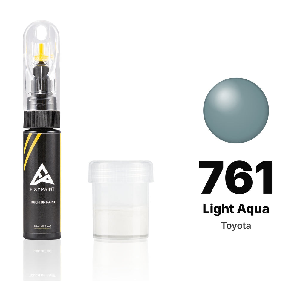 Lackstift für Toyota – 761 Light Aqua (alle Modelle, 1998–2004), Set Standard