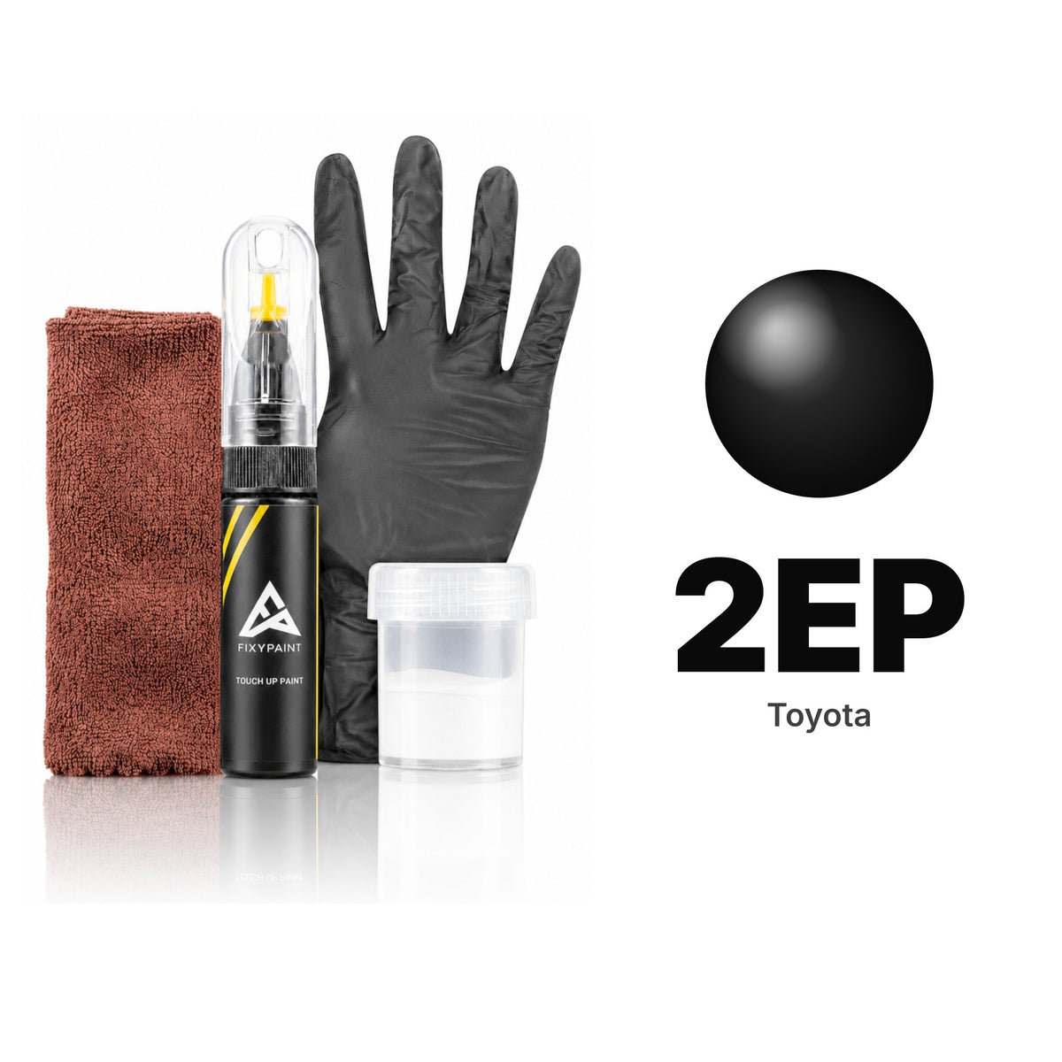 Touch-up paint for Toyota 2EP, Complete kit