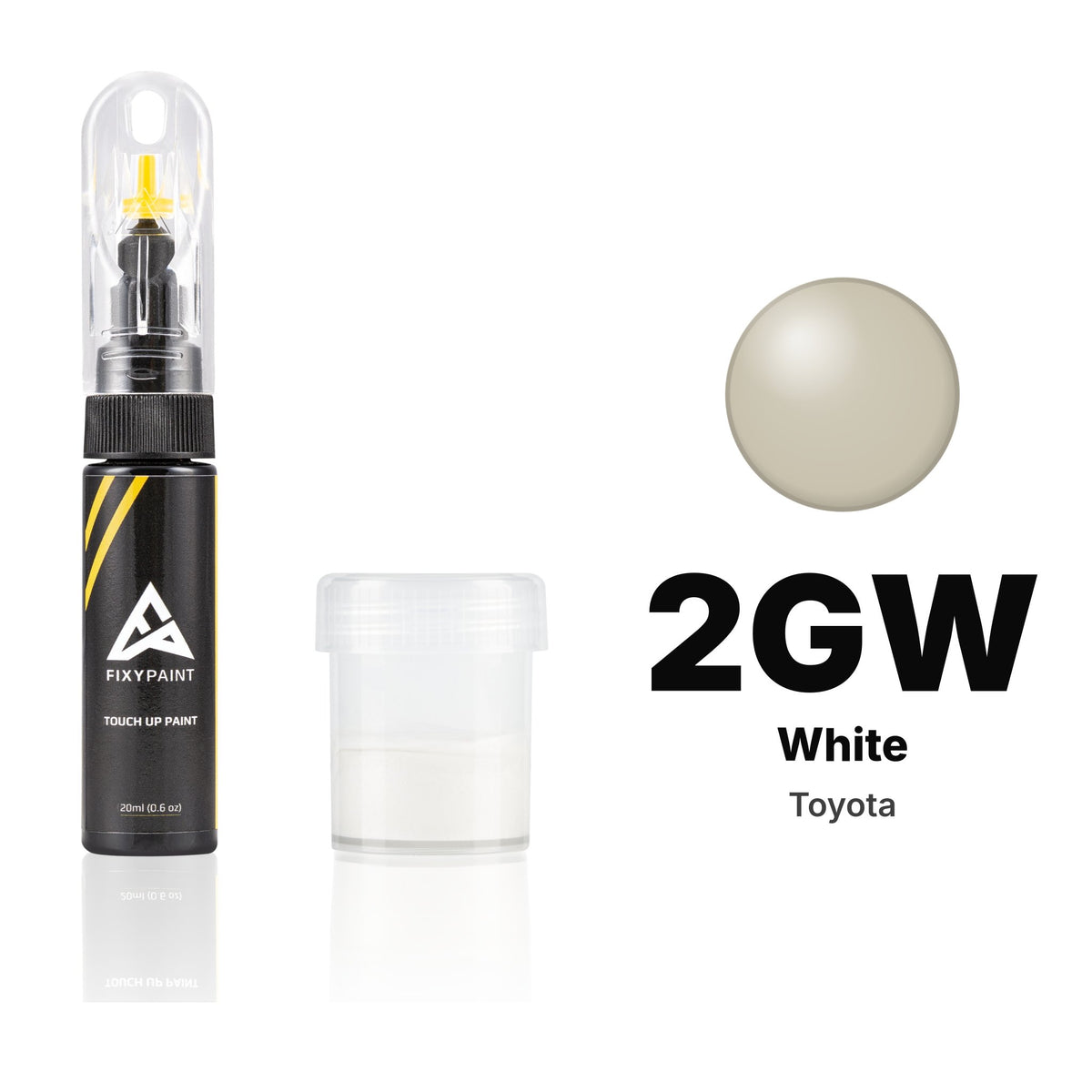 Touch-up paint for Toyota 2GW White, Standard kit