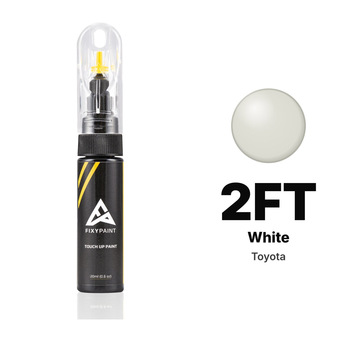 Lackstift für Toyota – 2FT White (alle Modelle, ab 1999), Set Basis