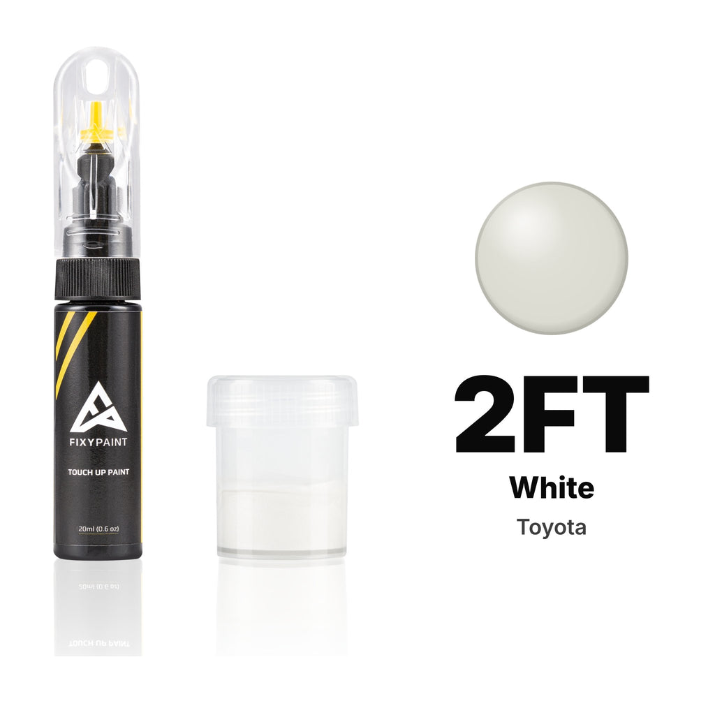 Lackstift für Toyota – 2FT White (alle Modelle, ab 1999), Set Standard