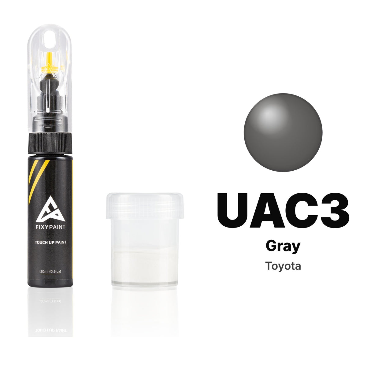 Peinture de retouche pour Toyota – UAC3 Gray (tous modèles, 2000–2004), kit Standard