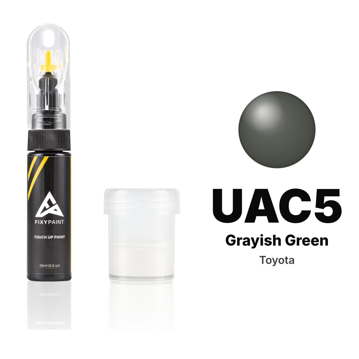 Peinture de retouche pour Toyota – UAC5 Grayish Green (tous modèles, 2000–2004), kit Standard