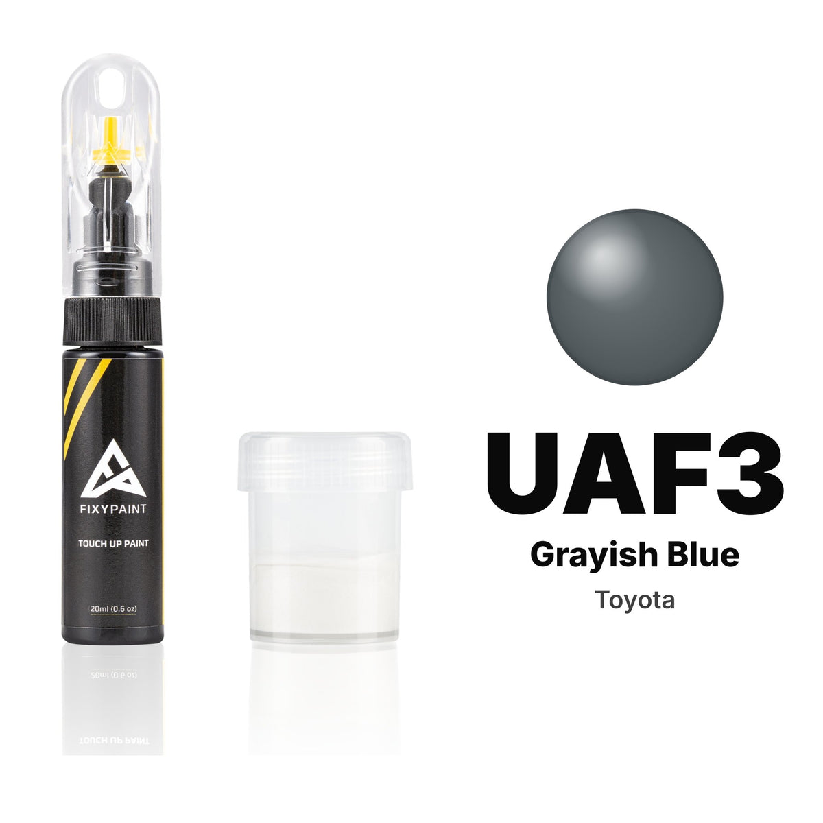 Peinture de retouche pour Toyota – UAF3 Grayish Blue (tous modèles, 2000–2004), kit Standard