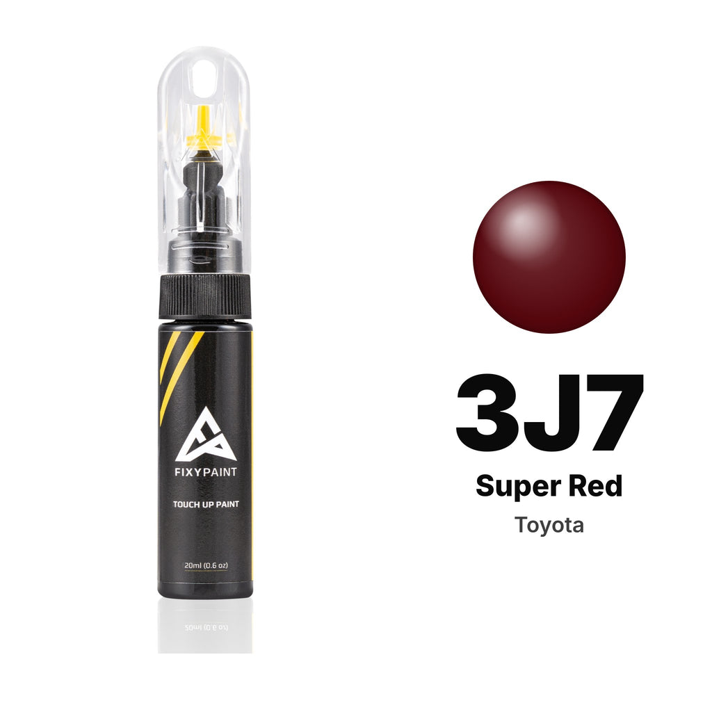 Touch-up paint for Toyota 3J7 Super Red, Basic kit