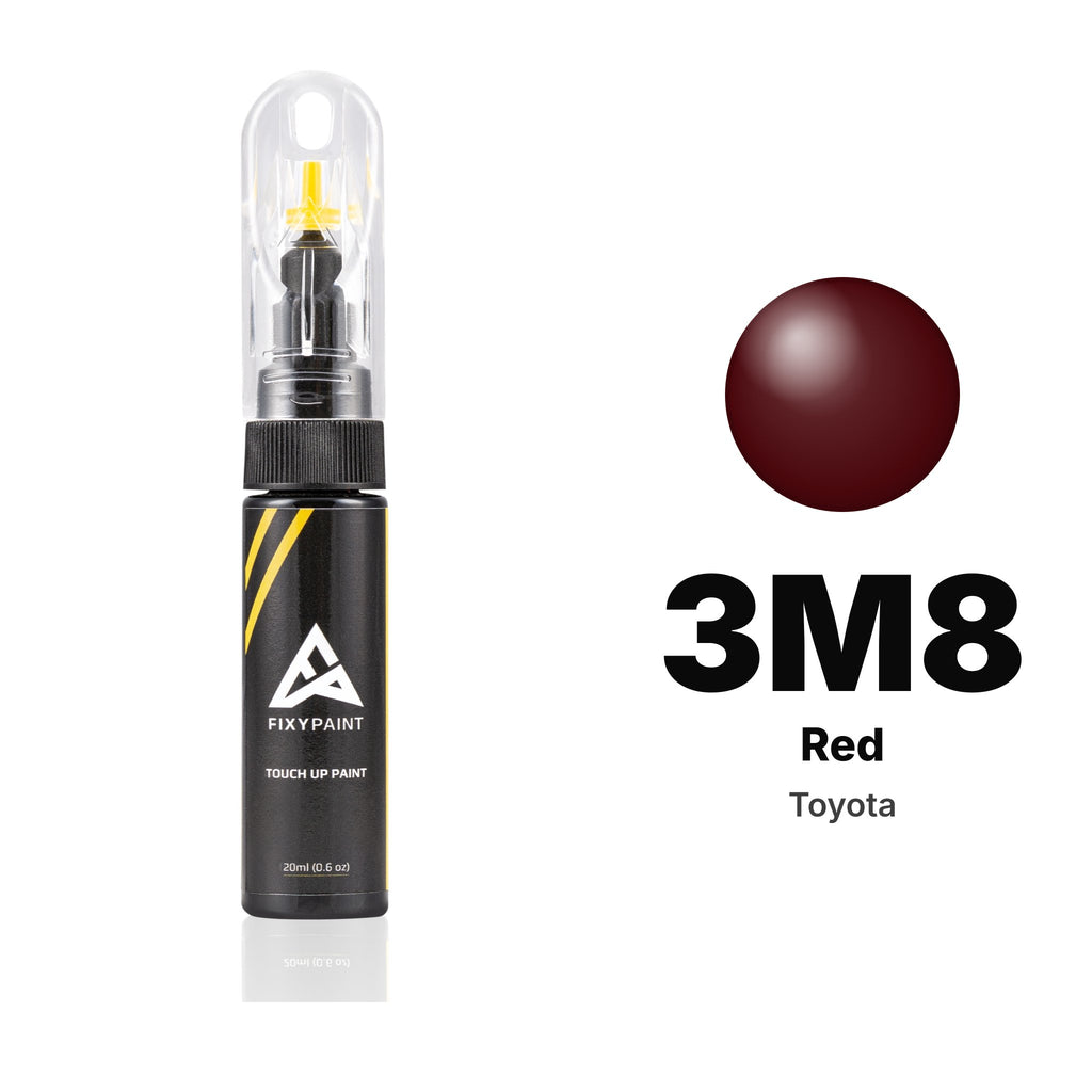 Touch-up paint for Toyota 3M8 Red, Basic kit