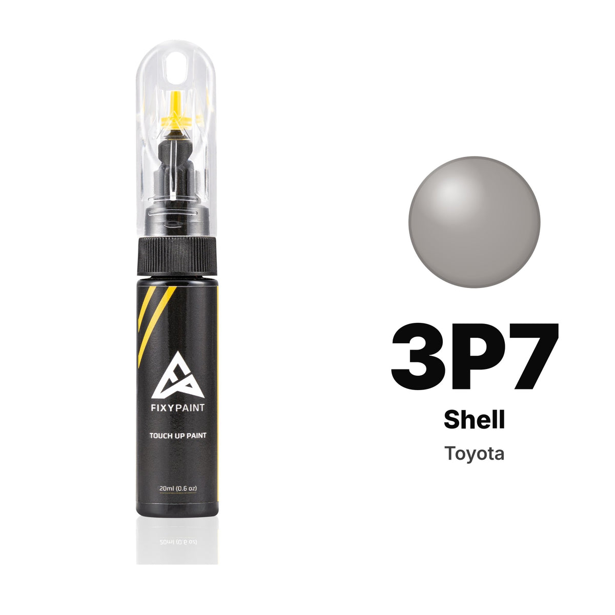 Lackstift für Toyota – 3P7 Shell (alle Modelle, 2001–2004), Set Basis