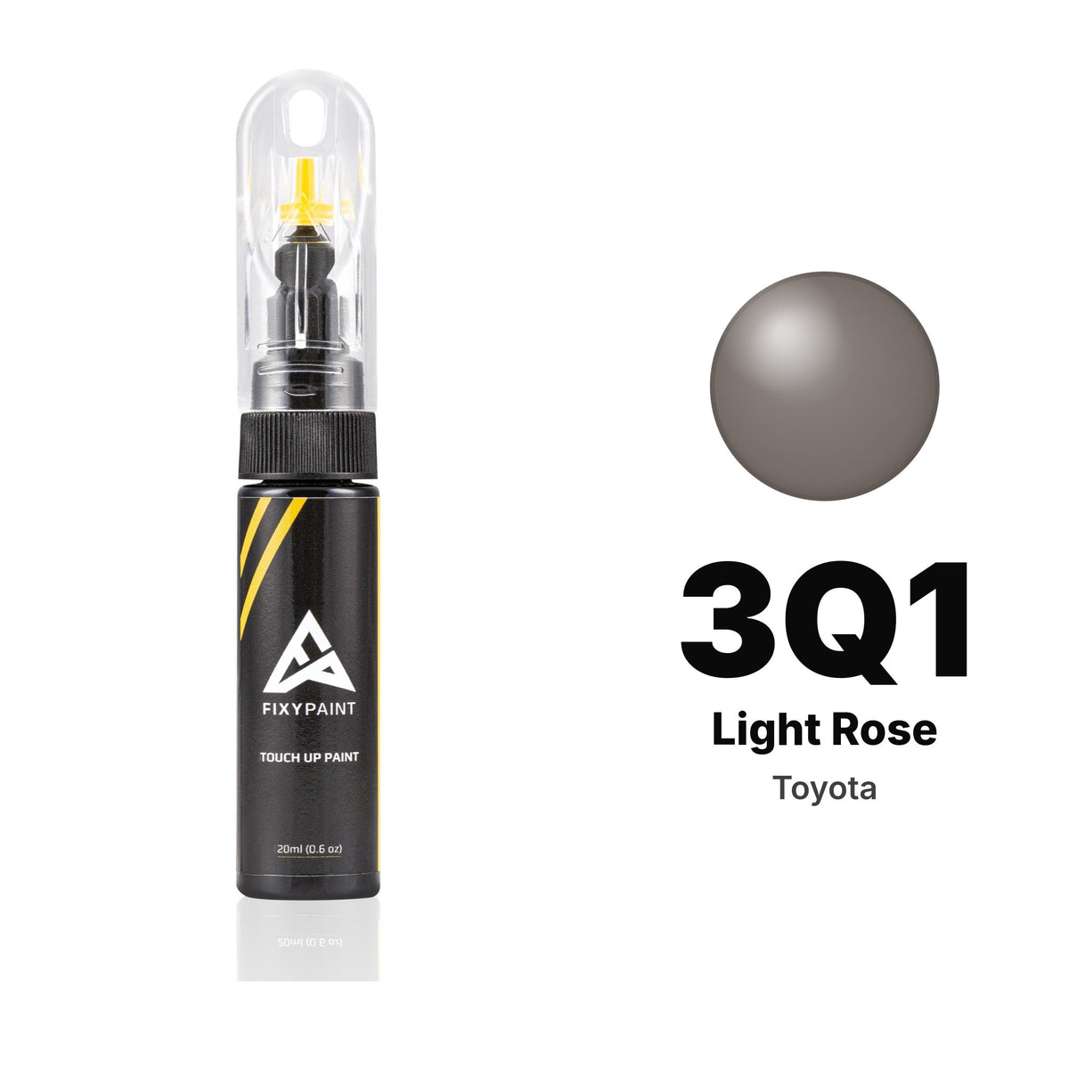 Lackstift für Toyota – 3Q1 Light Rose (alle Modelle, 2001–2004), Set Basis