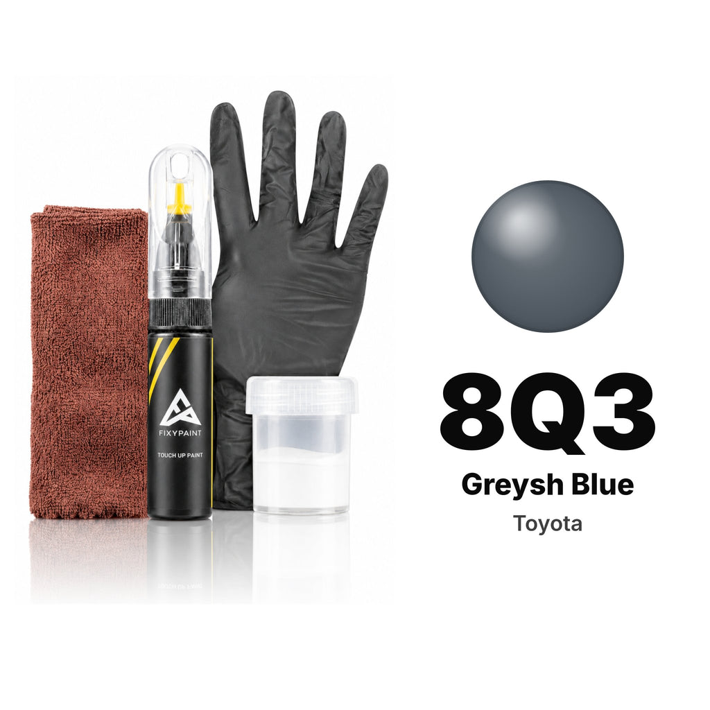 Peinture de retouche pour Toyota – 8Q3 Greysh Blue (tous modèles, depuis 2001), kit Complet