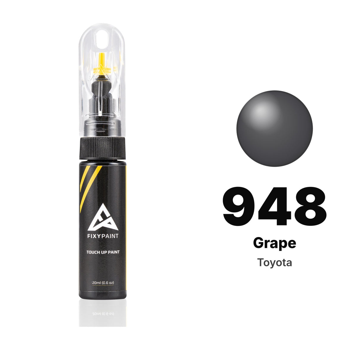 Touch-up paint for Toyota 948 Grape, Basic kit