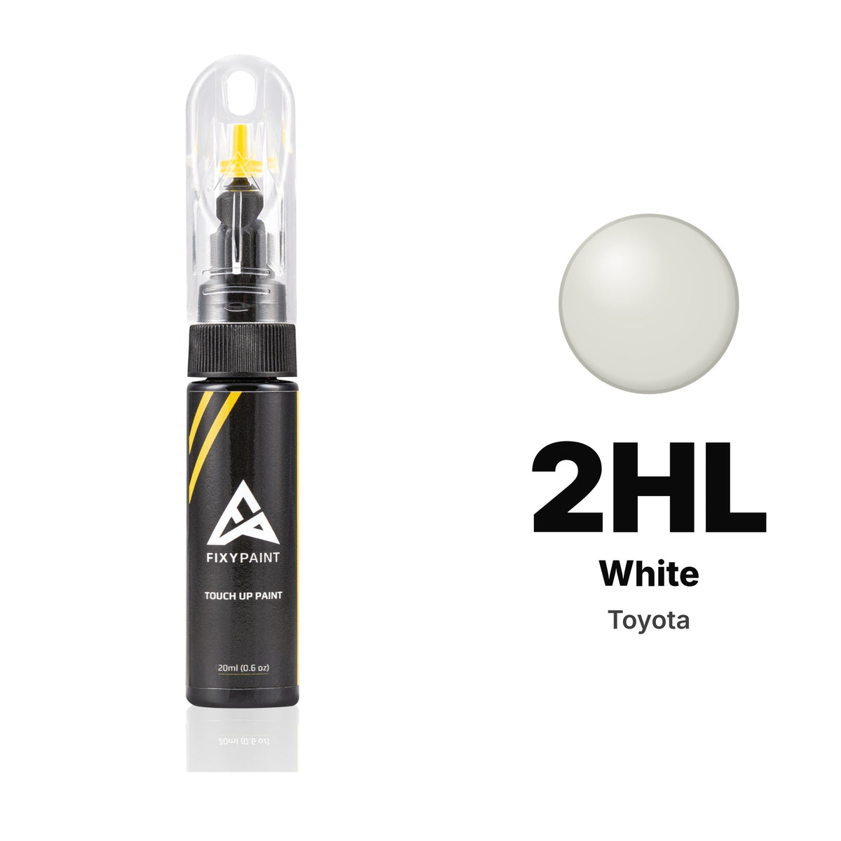 Touch-up paint for Toyota 2HL White, Basic kit